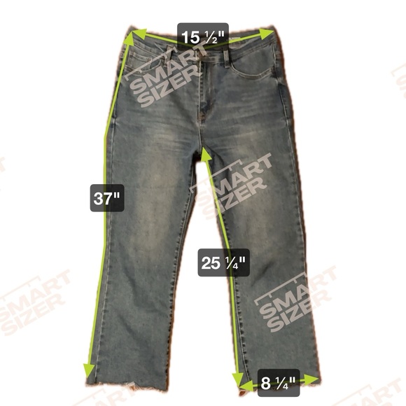 Kenzie Jeans Vintage Luxe Women’s Sz. 8/29 High Rise Flare Ankle EUC Savannah - Picture 3 of 7